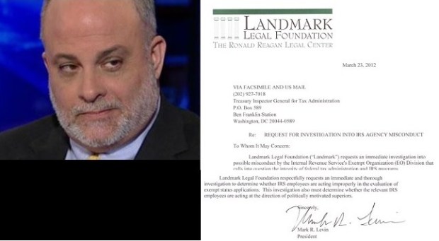 Mark Levin Forces IRS To Apologize To Tea Party Groups