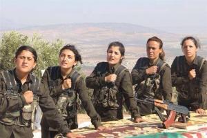 kurdish female fighters BuY3IRuCUAAr-HL
