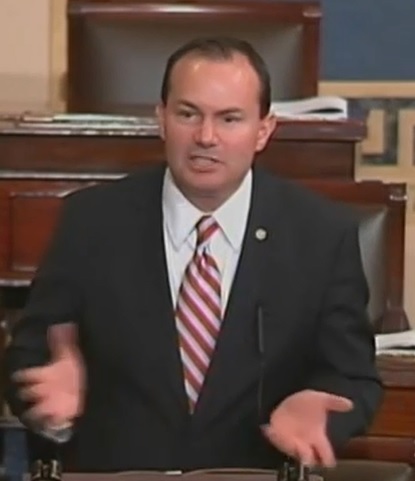 Sen Mike Lee Video- On The Floor Speaking about the CRomnibus&nbsp;bill