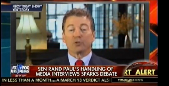Sen. Rand Paul Takes On The Mainstream&nbsp;Media