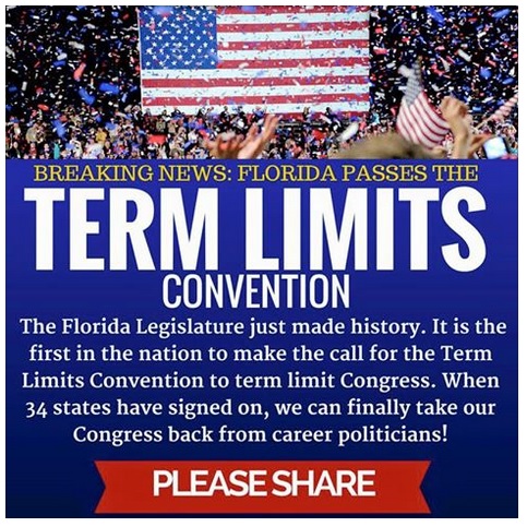 Florida Backs Article V Convention for Constitutional Amendment on Congressional Term&nbsp;Limits