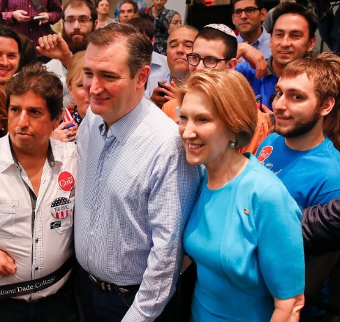 Carly Fiorina endorses Texas Sen. Ted&nbsp;Cruz