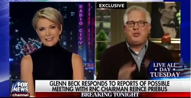 Megyn Kelly Interviews Glenn Beck about The 2016 Race and His Suspension From&nbsp;Sirius